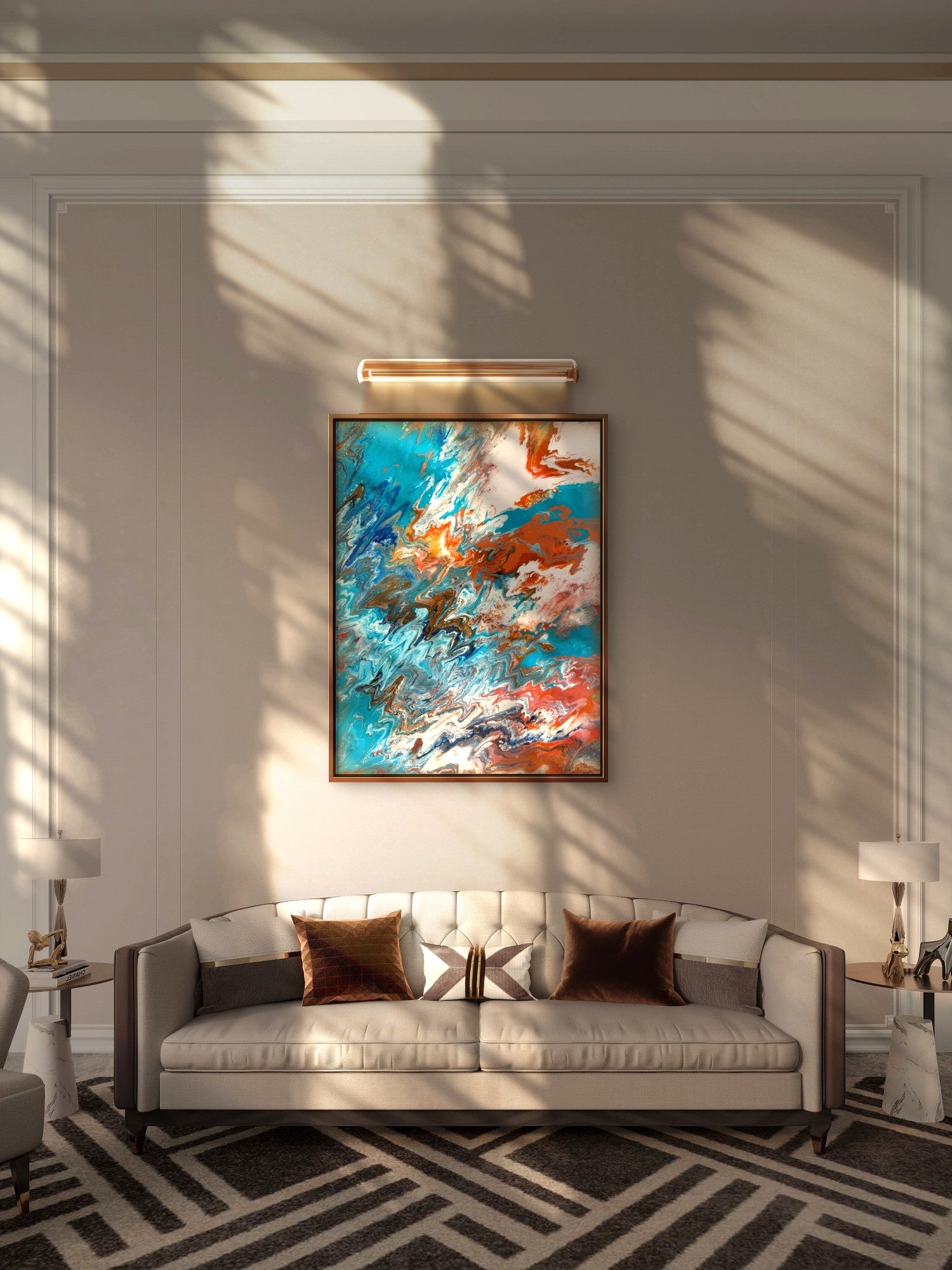 Turquoise Blaze